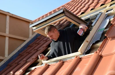 Pose de fenêtres de toit Velux à la Chaudière